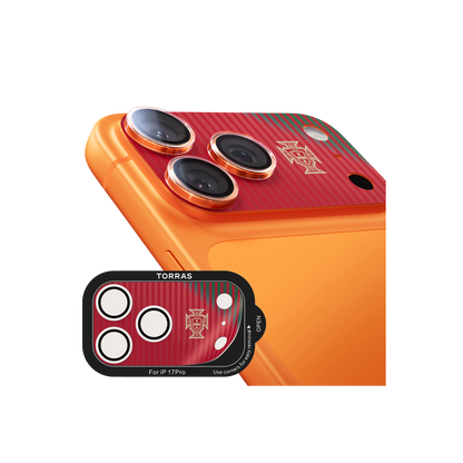 Torras Apple iPhone 17 Pro Camera Go World Cup Serisi Kamera Lens Koruyucu