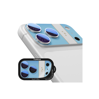 Torras Apple iPhone 17 Pro Camera Go World Cup Serisi Kamera Lens Koruyucu
