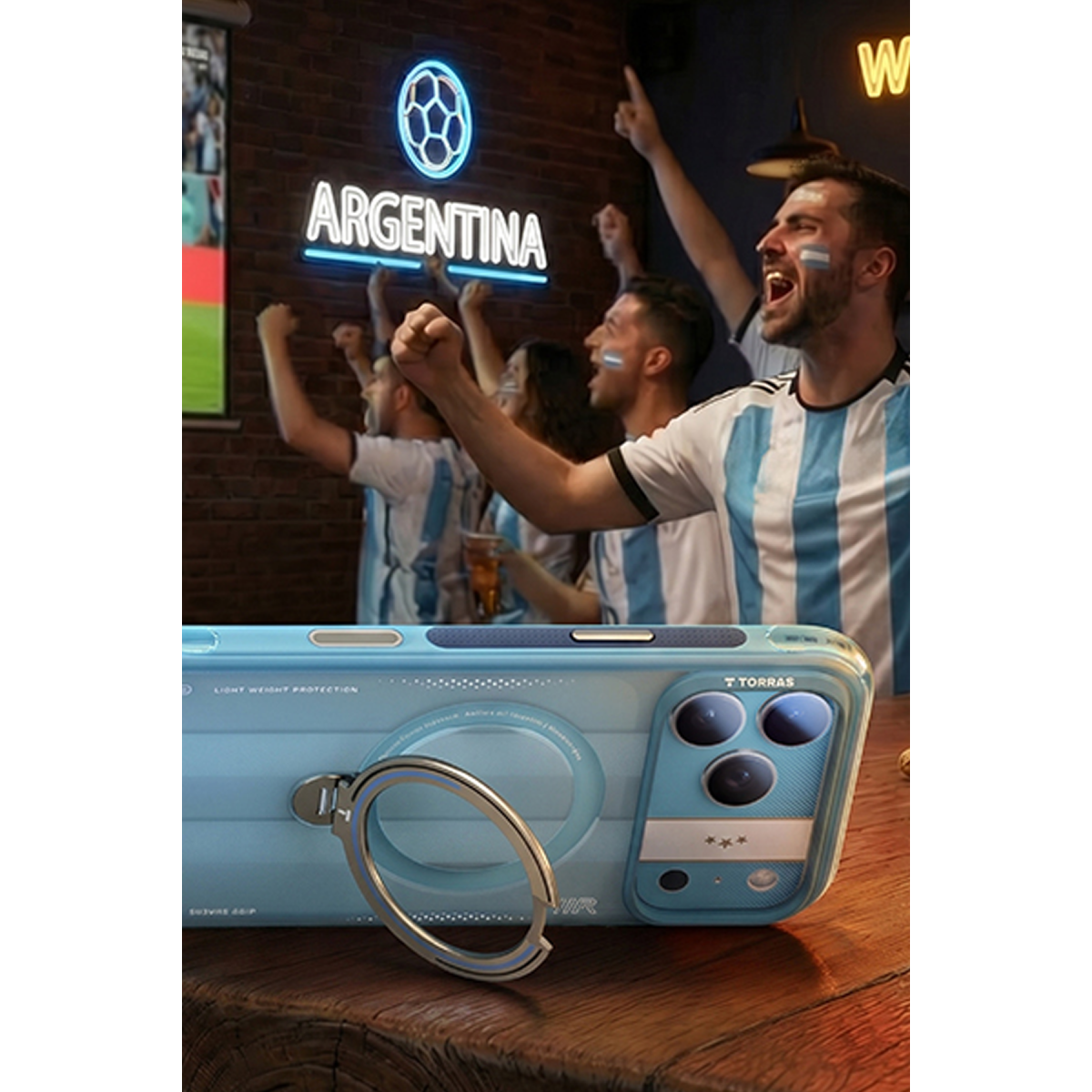 Torras Apple iPhone 17 Pro Camera Go World Cup Serisi Kamera Lens Koruyucu