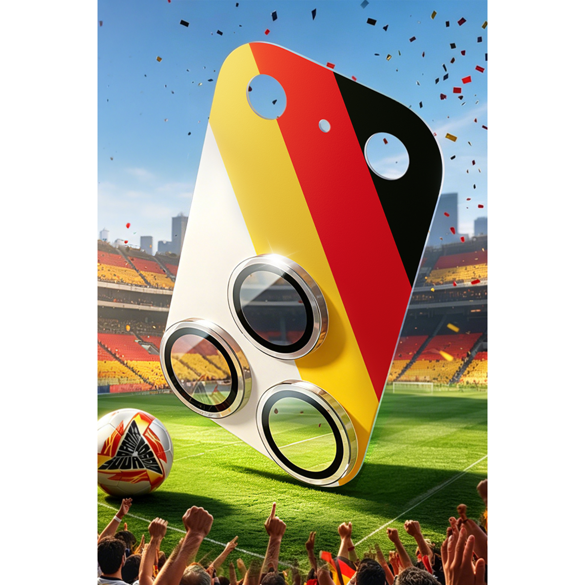 Torras Apple iPhone 17 Pro Camera Go World Cup Serisi Kamera Lens Koruyucu