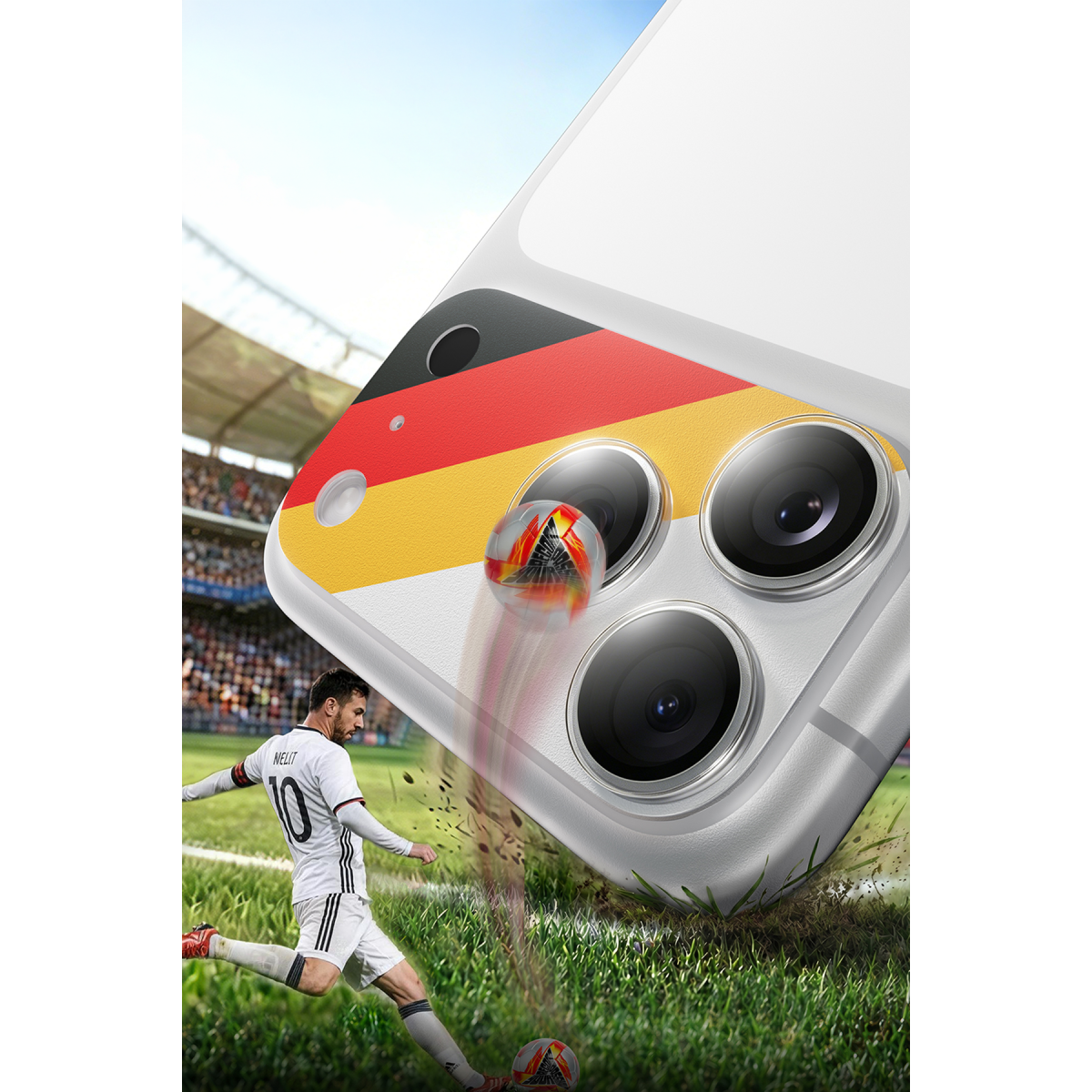 Torras Apple iPhone 17 Pro Camera Go World Cup Serisi Kamera Lens Koruyucu
