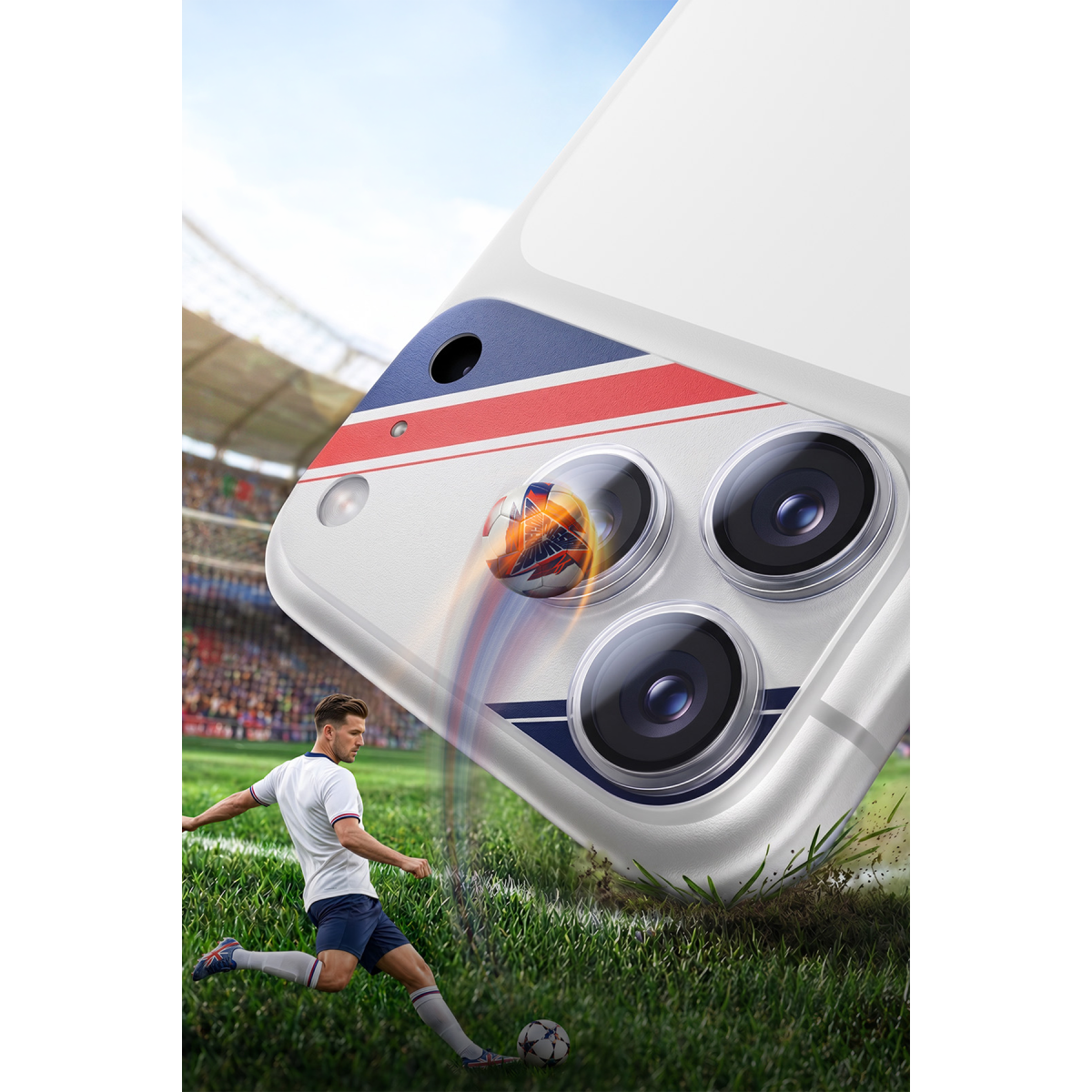 Torras Apple iPhone 17 Pro Camera Go World Cup Serisi Kamera Lens Koruyucu