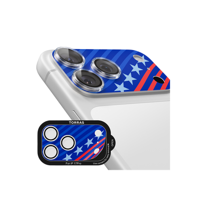 Torras Apple iPhone 17 Pro Camera Go World Cup Serisi Kamera Lens Koruyucu