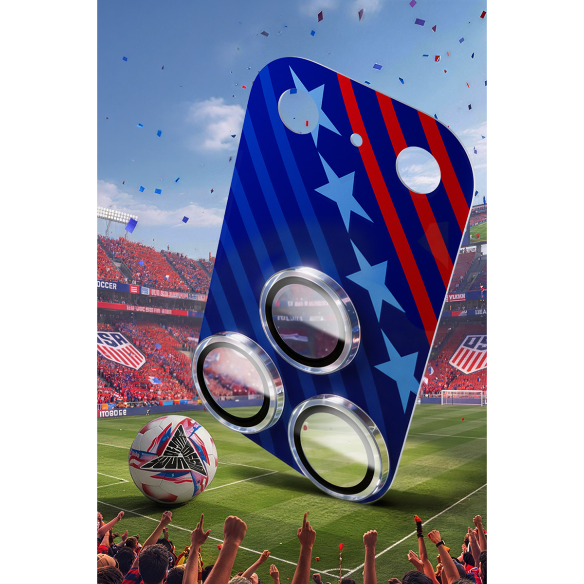 Torras Apple iPhone 17 Pro Camera Go World Cup Serisi Kamera Lens Koruyucu