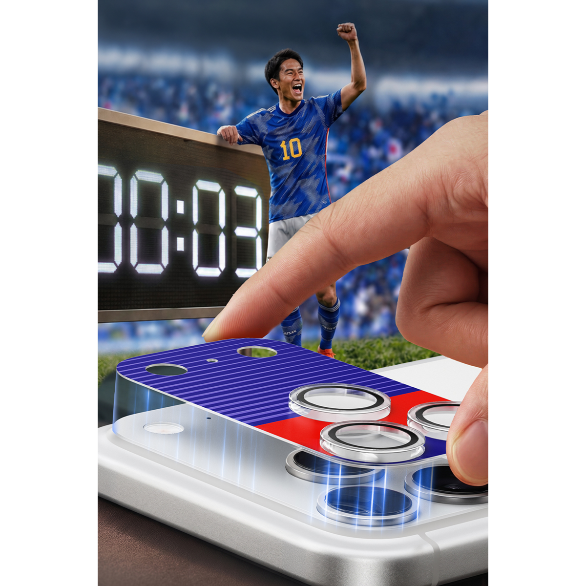 Torras Apple iPhone 17 Pro Camera Go World Cup Serisi Kamera Lens Koruyucu
