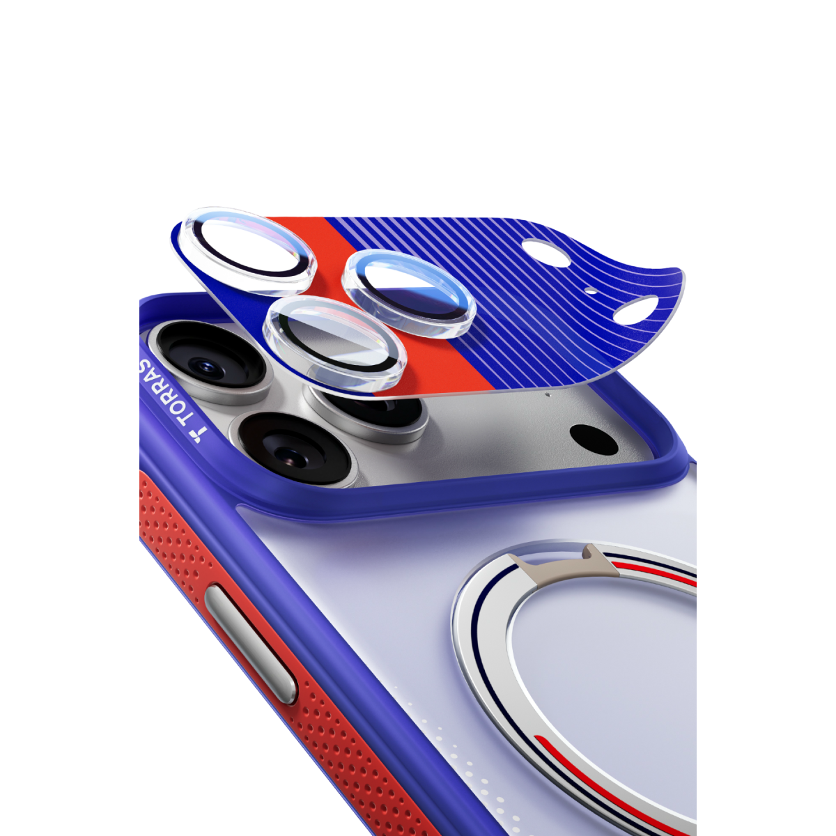 Torras Apple iPhone 17 Pro Camera Go World Cup Serisi Kamera Lens Koruyucu