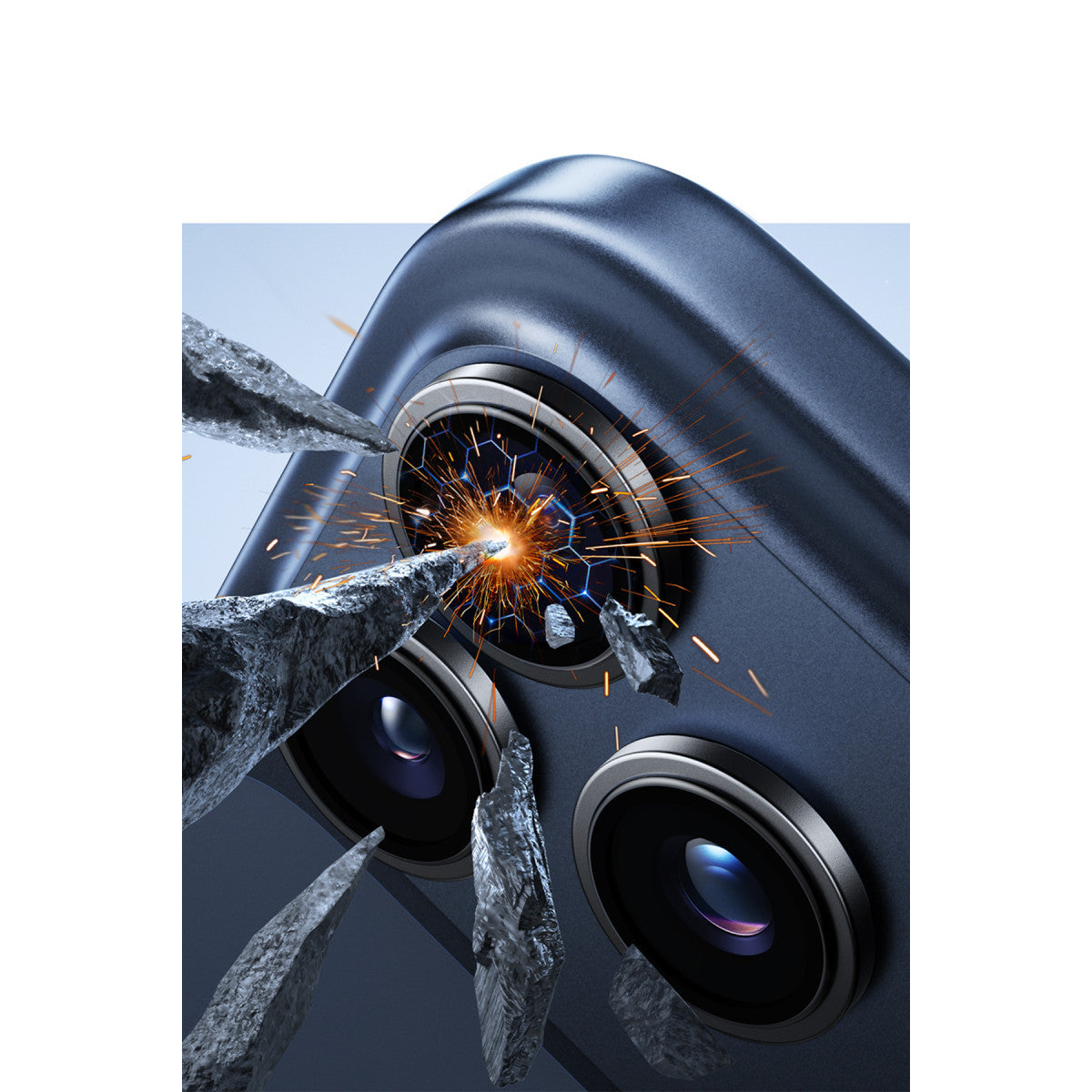 Torras Apple iPhone 17 Pro Lensguard AR Anti Glare Kamera Lens Koruyucu