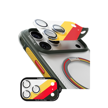 Torras Apple iPhone 17 Pro Max Camera Go World Cup Serisi Kamera Lens Koruyucu