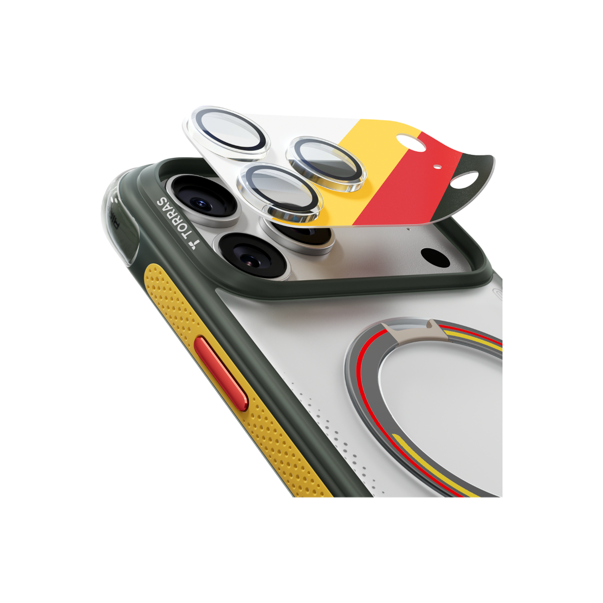 Torras Apple iPhone 17 Pro Max Camera Go World Cup Serisi Kamera Lens Koruyucu
