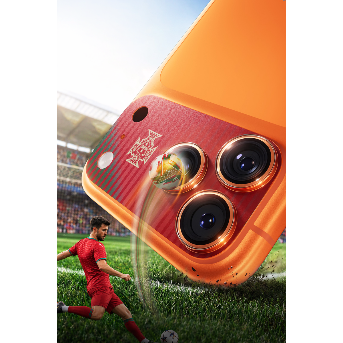 Torras Apple iPhone 17 Pro Max Camera Go World Cup Serisi Kamera Lens Koruyucu