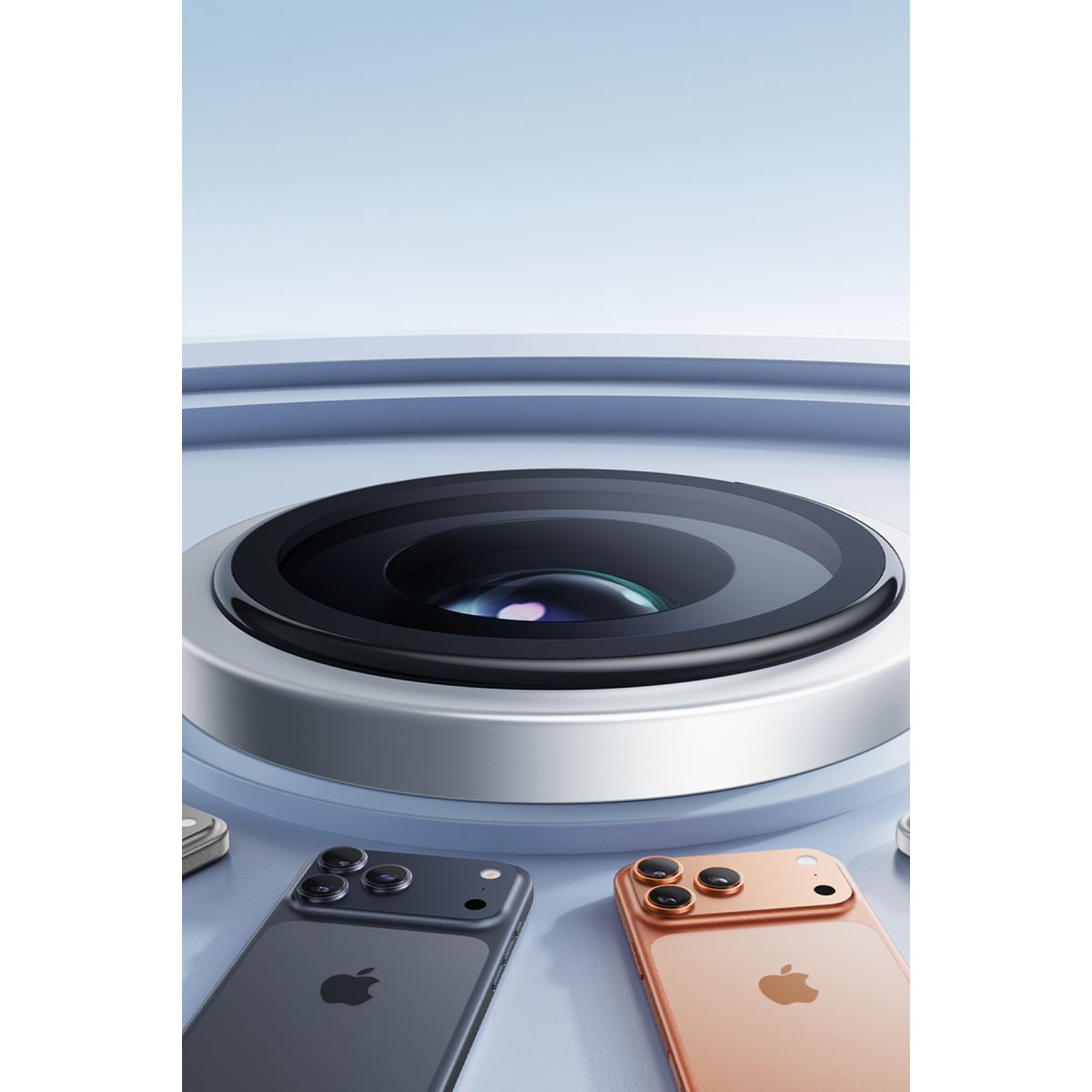 Torras Apple iPhone 17 Pro Max Lensguard AR Anti Glare Kamera Lens Koruyucu