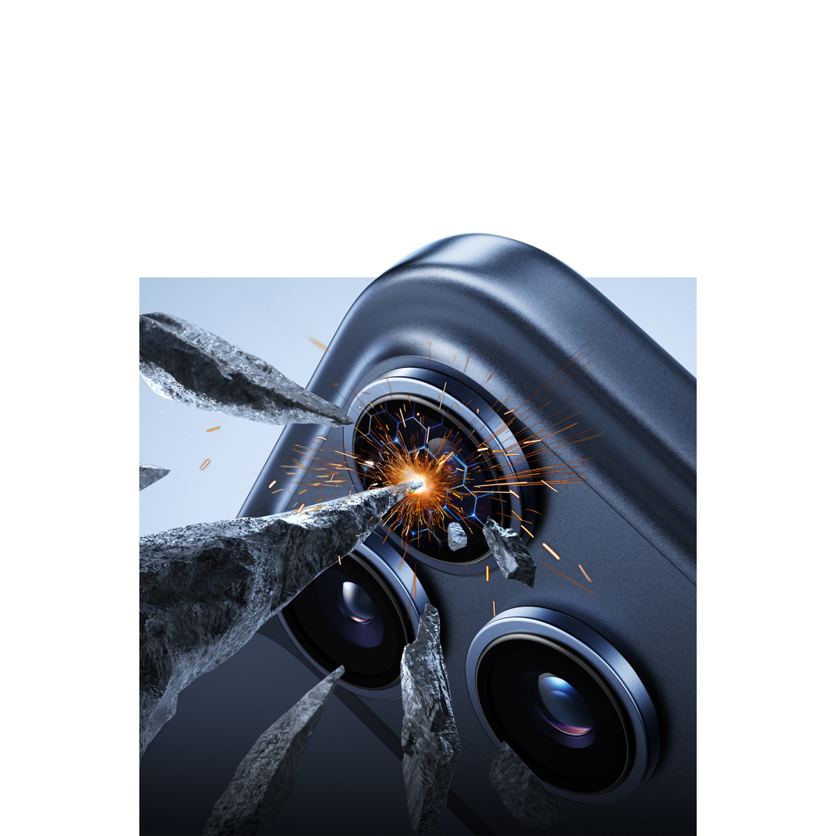 Torras Apple iPhone 17 Pro Max Lensguard AR Anti Glare Kamera Lens Koruyucu
