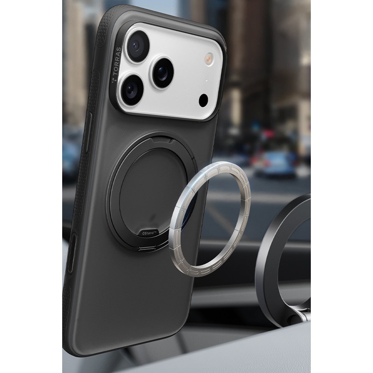 Torras Apple iPhone 17 Pro Max O Stand R Fitness Serisi Magsafe Kılıf