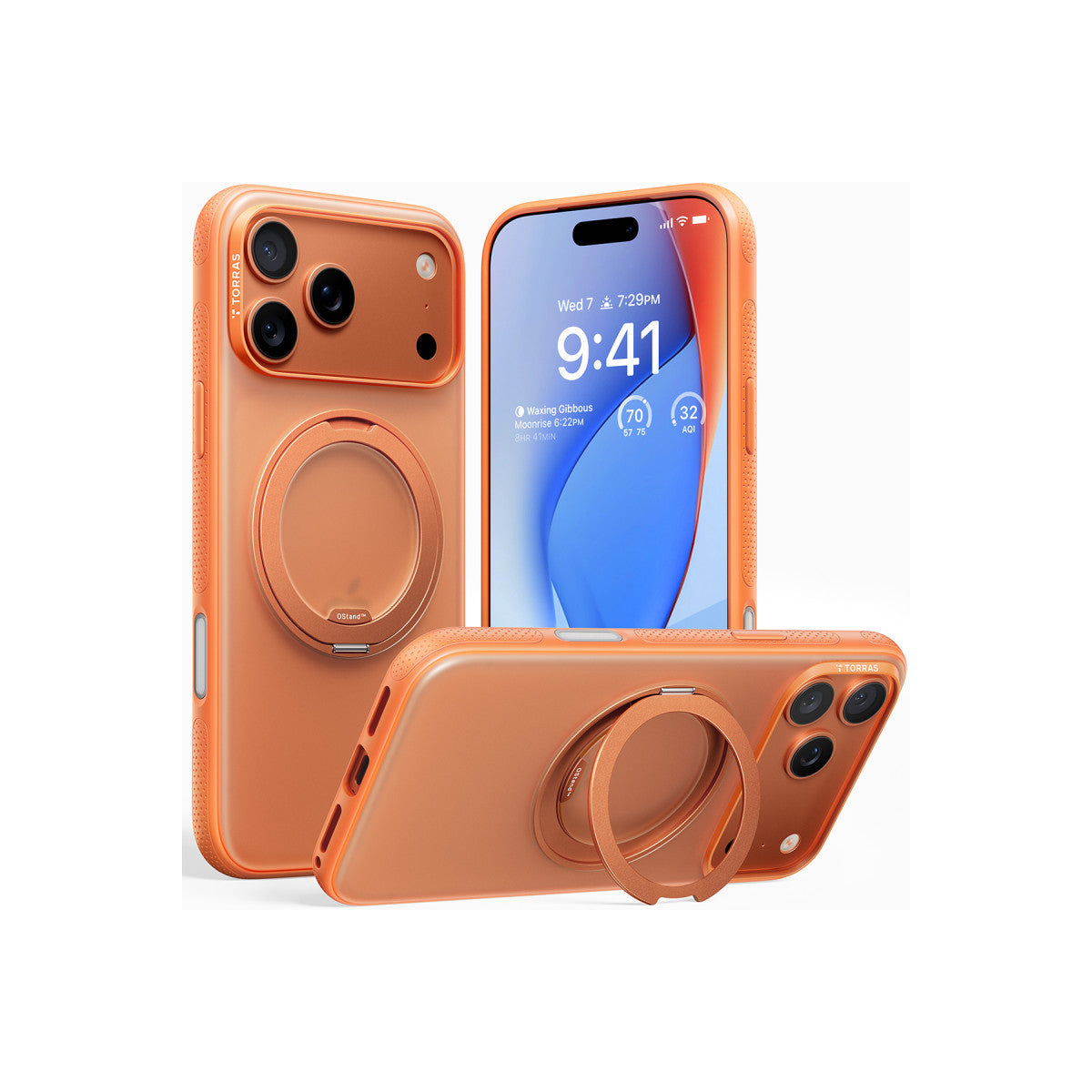 Torras Apple iPhone 17 Pro Max O Stand R Fitness Serisi Magsafe Kılıf
