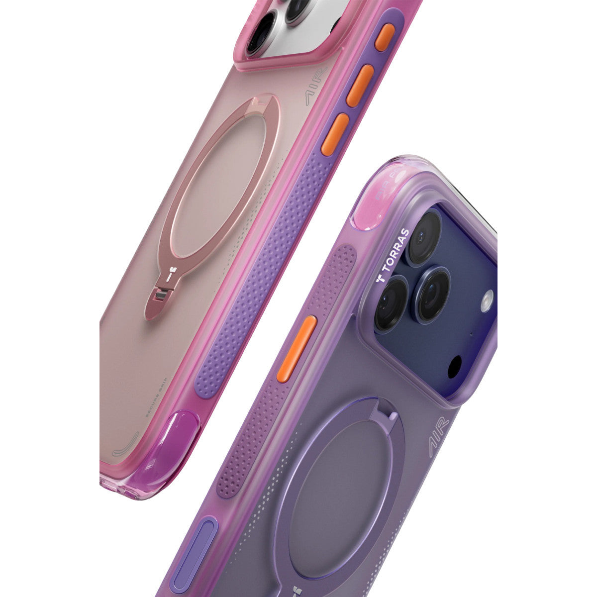 Torras Apple iPhone 17 Pro Max O Stand Spin Air Serisi Magsafe Kılıf
