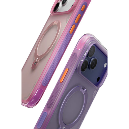 Torras Apple iPhone 17 Pro Max O Stand Spin Air Serisi Magsafe Kılıf