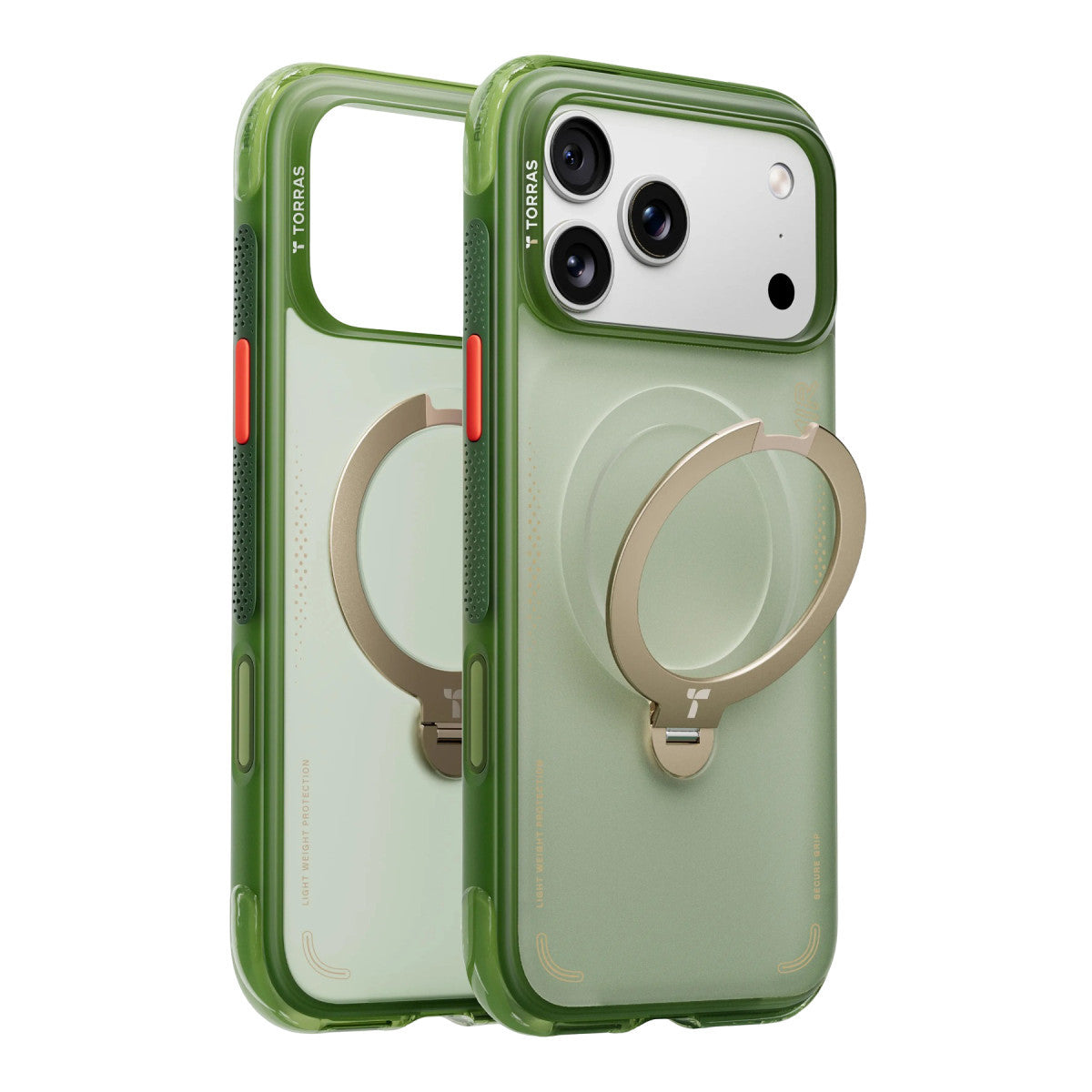 Torras Apple iPhone 17 Pro Max O Stand Spin Air Serisi Magsafe Kılıf