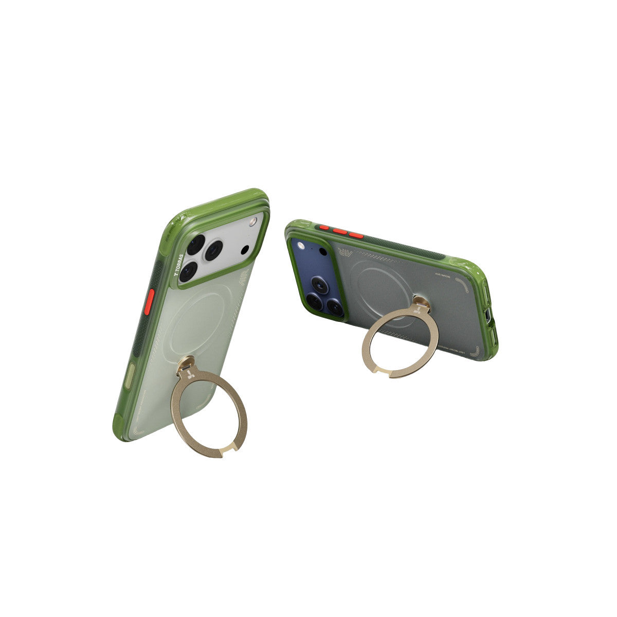 Torras Apple iPhone 17 Pro Max O Stand Spin Air Serisi Magsafe Kılıf