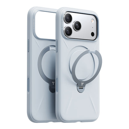 Torras Apple iPhone 17 Pro Max O Stand Spin Silicone Serisi Magsafe Kılıf