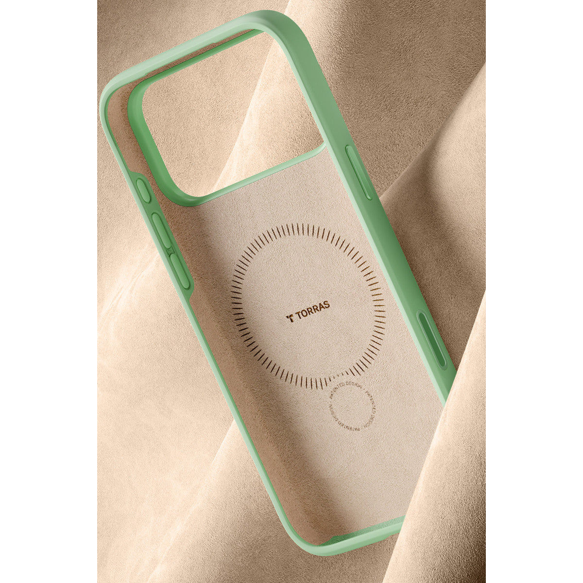 Torras Apple iPhone 17 Pro Max O Stand Spin Silicone Serisi Magsafe Kılıf