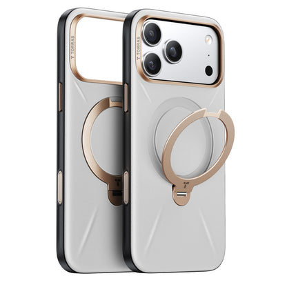 Torras Apple iPhone 17 Pro Max O Stand Spin VegSkin Serisi Magsafe Kılıf