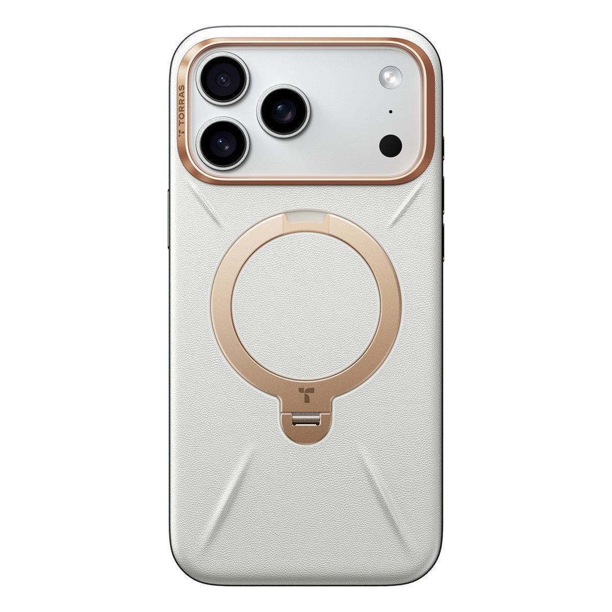 Torras Apple iPhone 17 Pro Max O Stand Spin VegSkin Serisi Magsafe Kılıf