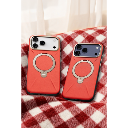 Torras Apple iPhone 17 Pro Max O Stand Spin VegSkin Serisi Magsafe Kılıf