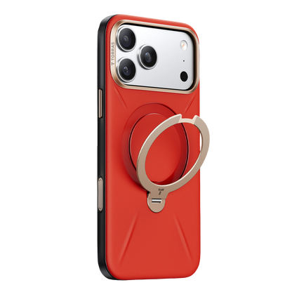 Torras Apple iPhone 17 Pro Max O Stand Spin VegSkin Serisi Magsafe Kılıf