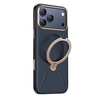 Torras Apple iPhone 17 Pro Max O Stand Spin VegSkin Serisi Magsafe Kılıf