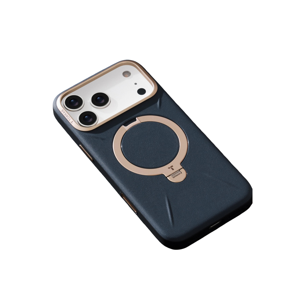 Torras Apple iPhone 17 Pro Max O Stand Spin VegSkin Serisi Magsafe Kılıf