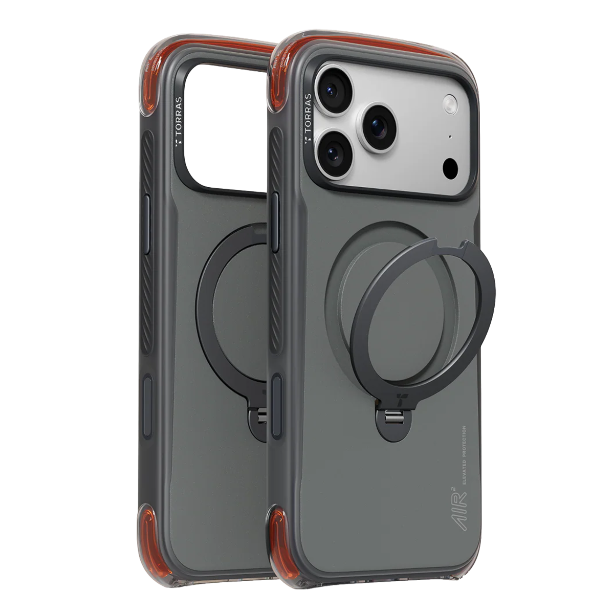 Torras Apple iPhone 17 Pro Max Ostand Q3 Air Pro Standlı Magsafe Kapak