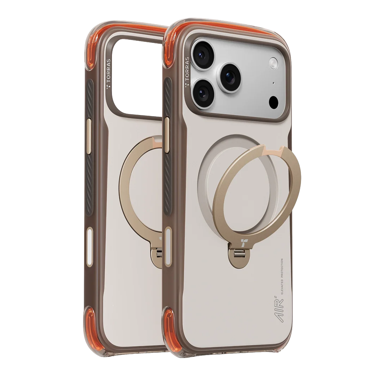 Torras Apple iPhone 17 Pro Max Ostand Q3 Air Pro Standlı Magsafe Kapak