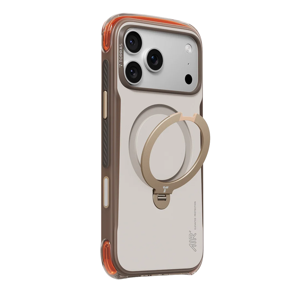 Torras Apple iPhone 17 Pro Max Ostand Q3 Air Pro Standlı Magsafe Kapak