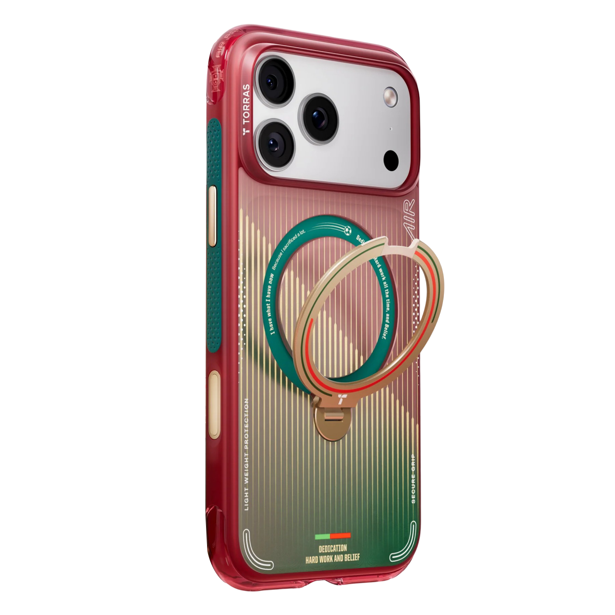 Torras Apple iPhone 17 Pro Max OStand Q3 Air World Cup Serisi Magsafe Kılıf