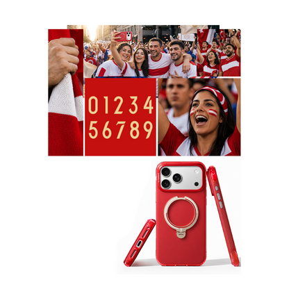 Torras Apple iPhone 17 Pro Max OStand Q3 Air World Cup Serisi Magsafe Kılıf