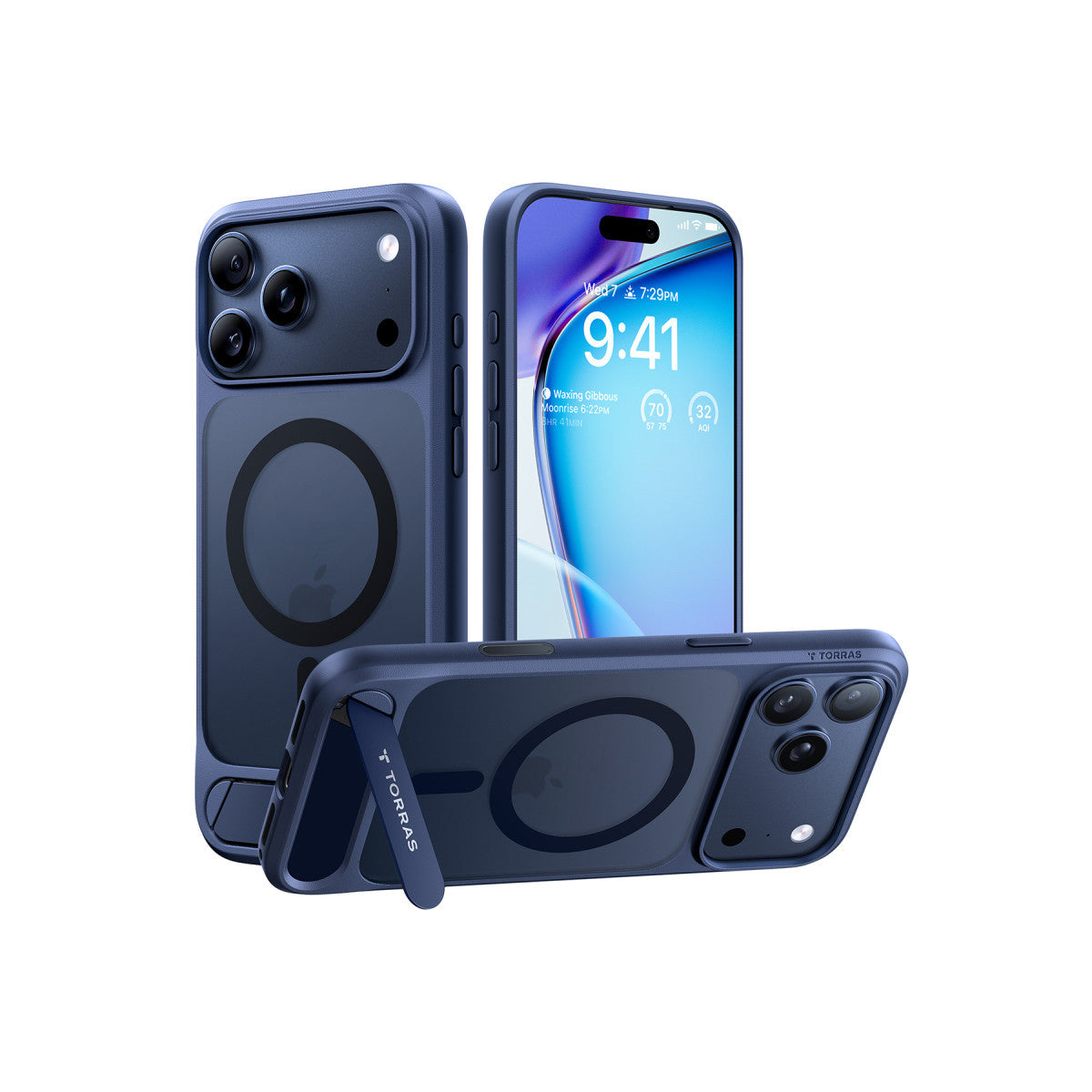 Torras Apple iPhone 17 Pro Max P Stand Serisi Magsafe Kılıf