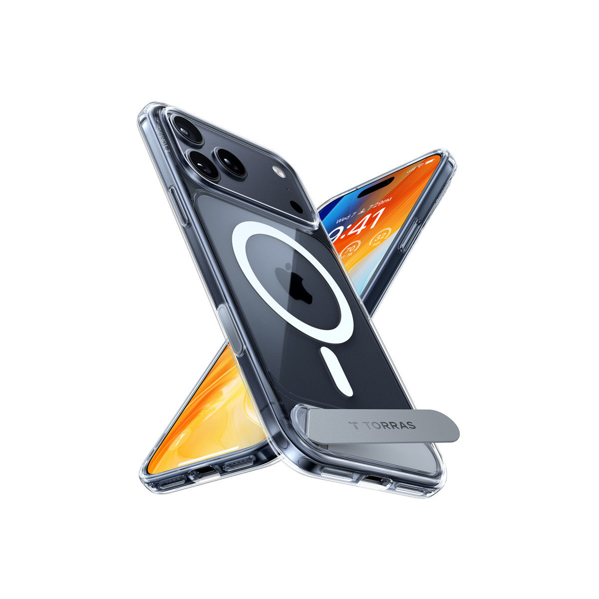 Torras Apple iPhone 17 Pro Max P Stand Serisi Magsafe Kılıf