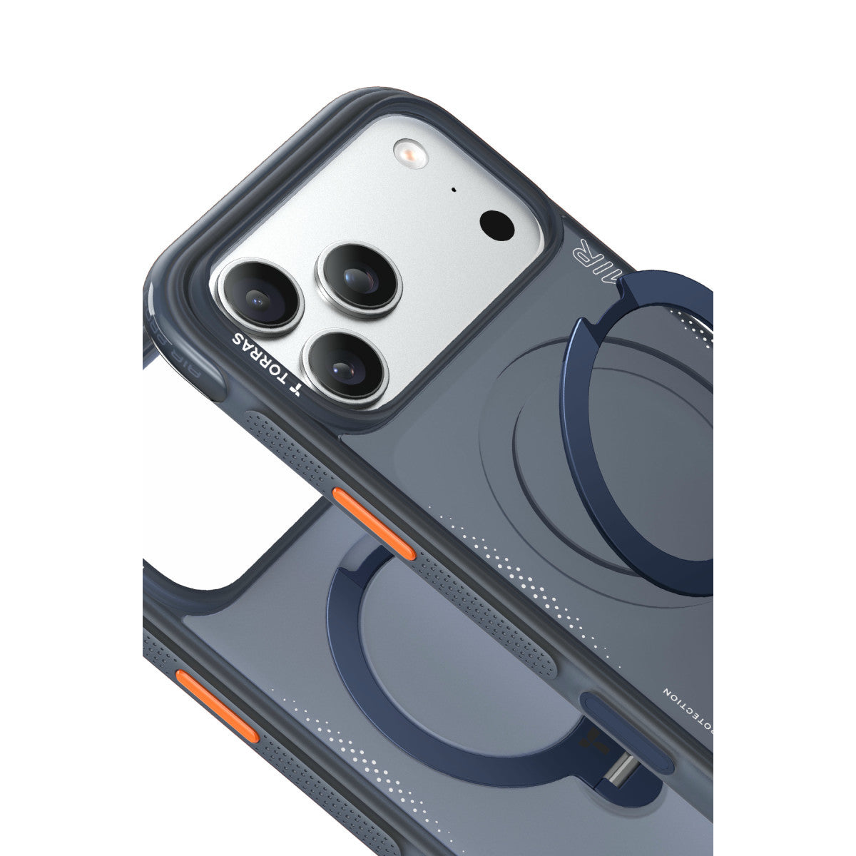 Torras Apple iPhone 17 Pro O Stand Spin Air Serisi Magsafe Kılıf