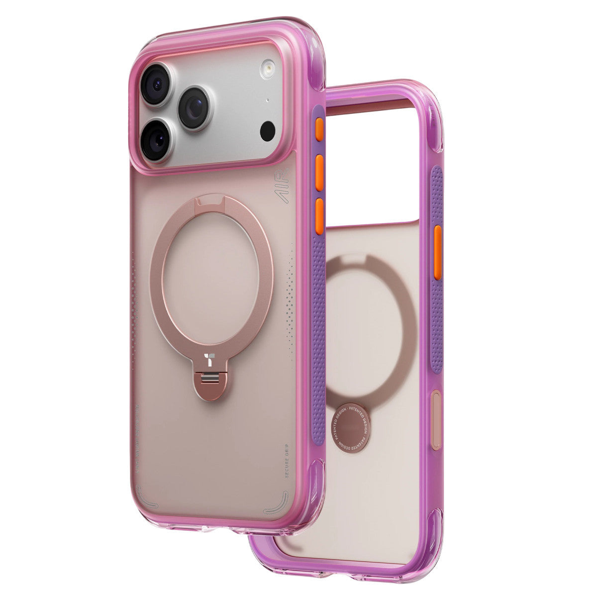 Torras Apple iPhone 17 Pro O Stand Spin Air Serisi Magsafe Kılıf