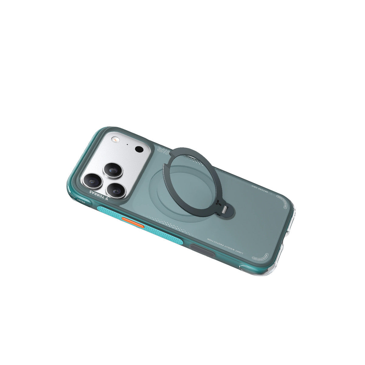 Torras Apple iPhone 17 Pro O Stand Spin Air Serisi Magsafe Kılıf