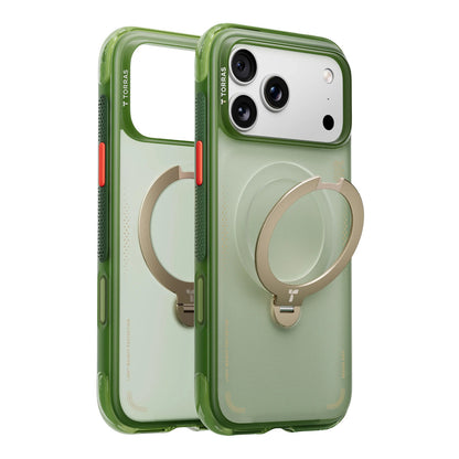 Torras Apple iPhone 17 Pro O Stand Spin Air Serisi Magsafe Kılıf