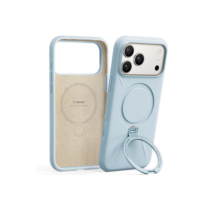 Torras Apple iPhone 17 Pro O Stand Spin Silicone Serisi Magsafe Kılıf