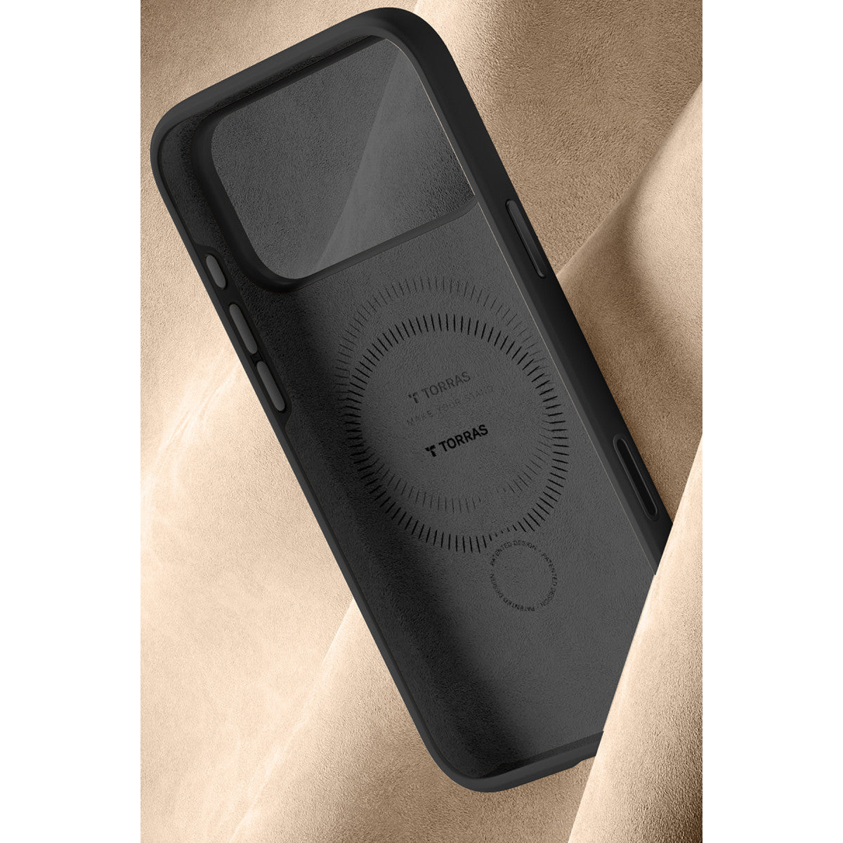 Torras Apple iPhone 17 Pro O Stand Spin Silicone Serisi Magsafe Kılıf