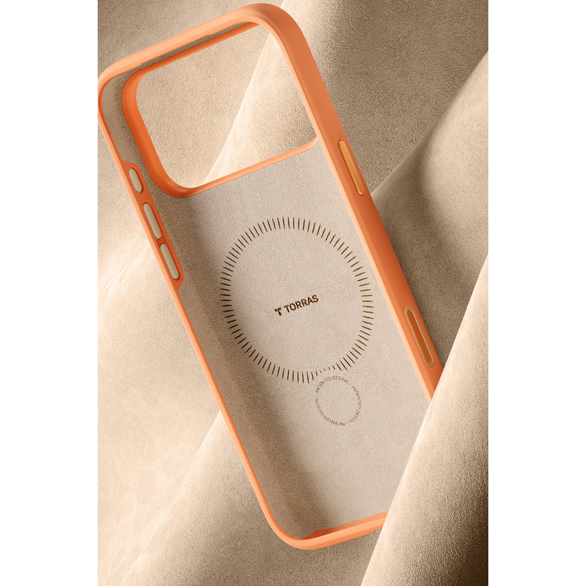 Torras Apple iPhone 17 Pro O Stand Spin Silicone Serisi Magsafe Kılıf