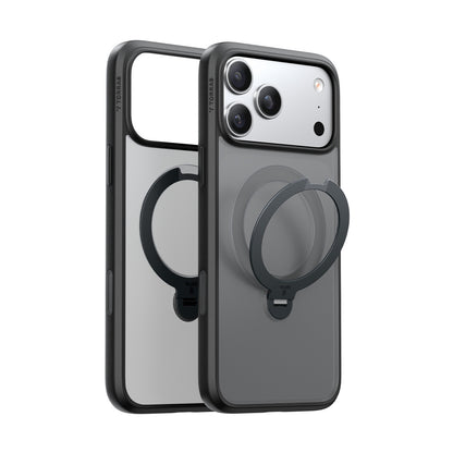 Torras Apple iPhone 17 Pro O Stand Spin Serisi Magsafe Kılıf