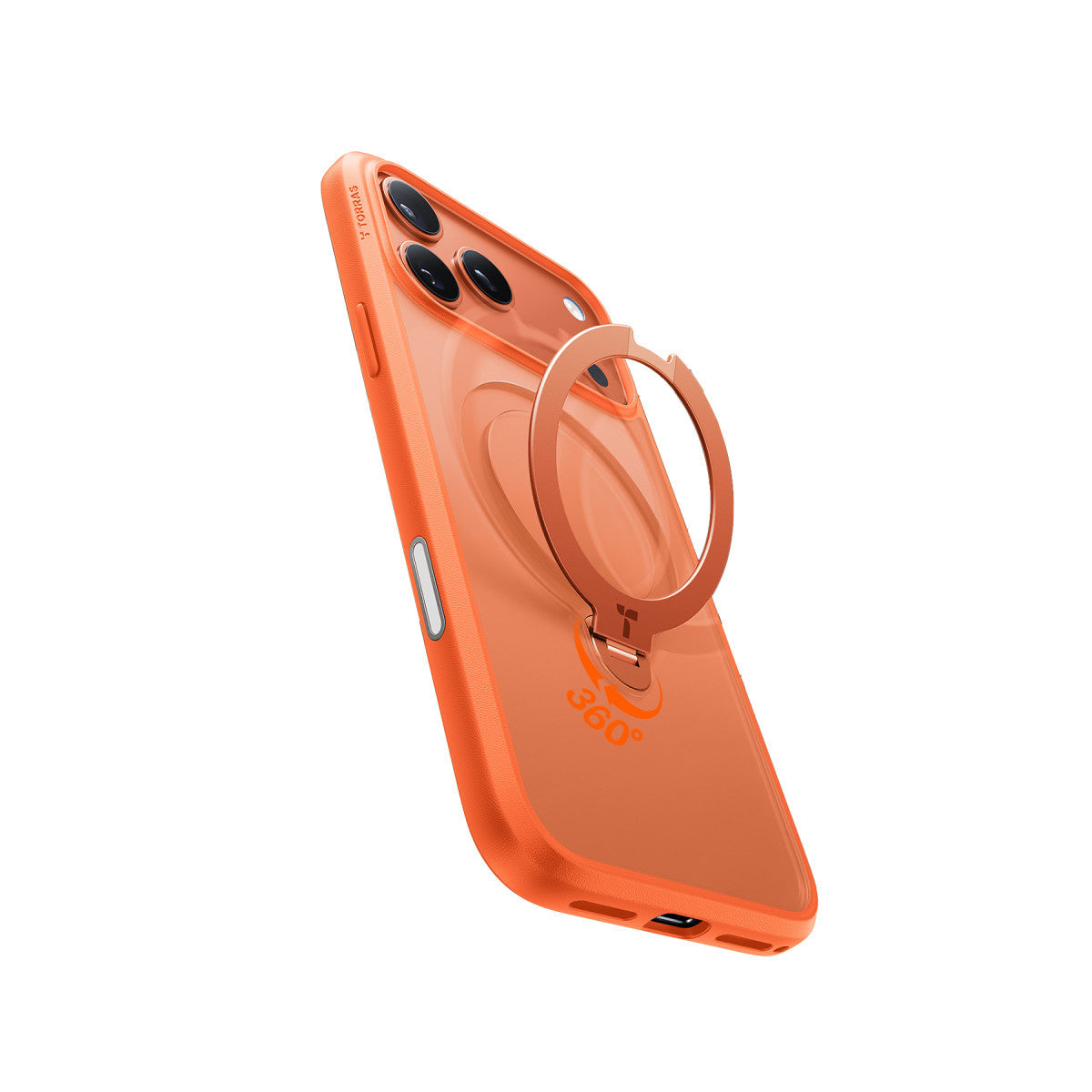 Torras Apple iPhone 17 Pro O Stand Spin Serisi Magsafe Kılıf
