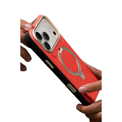 Torras Apple iPhone 17 Pro O Stand Spin VegSkin Serisi Magsafe Kılıf