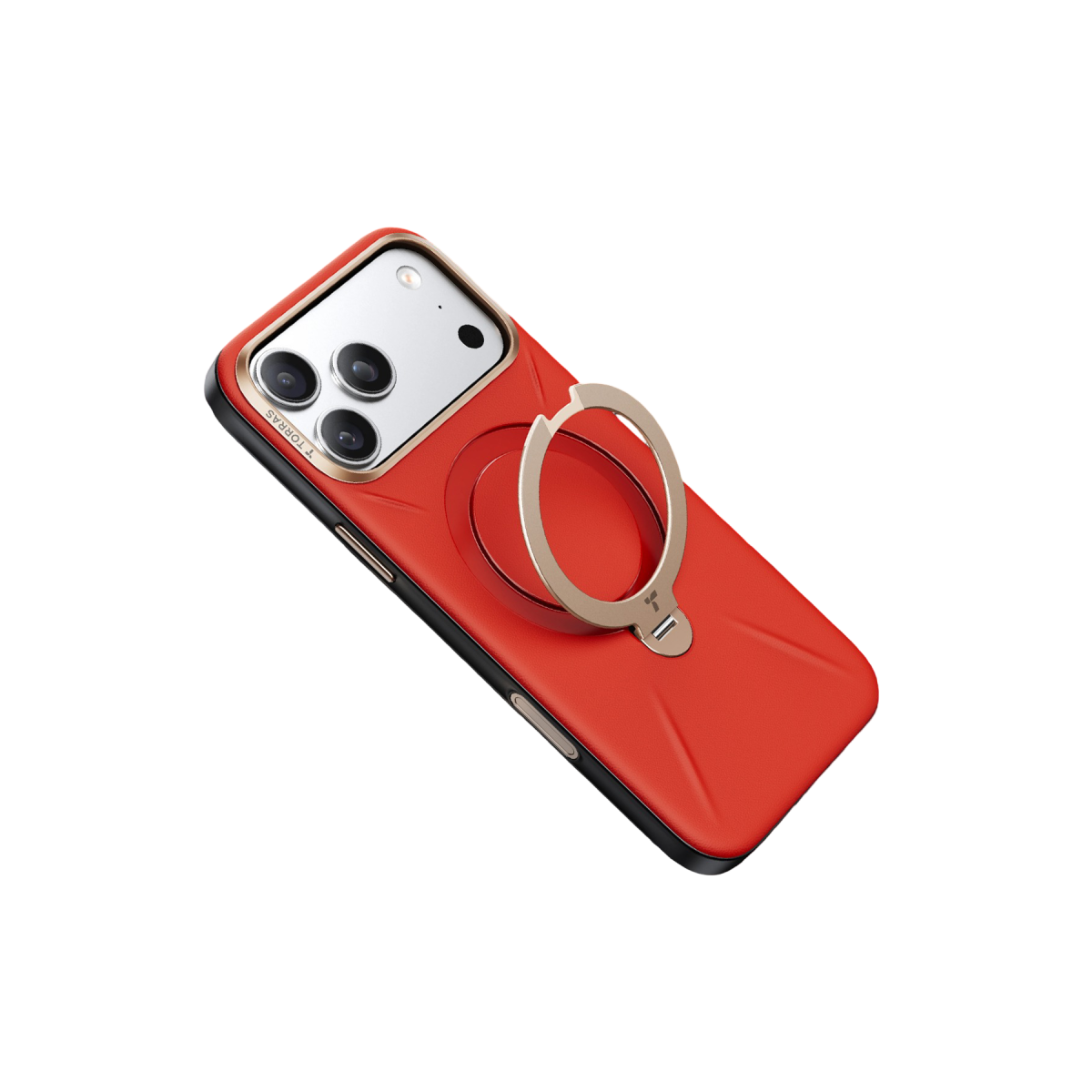 Torras Apple iPhone 17 Pro O Stand Spin VegSkin Serisi Magsafe Kılıf