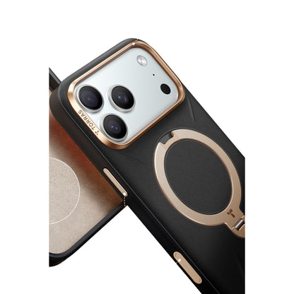 Torras Apple iPhone 17 Pro O Stand Spin VegSkin Serisi Magsafe Kılıf