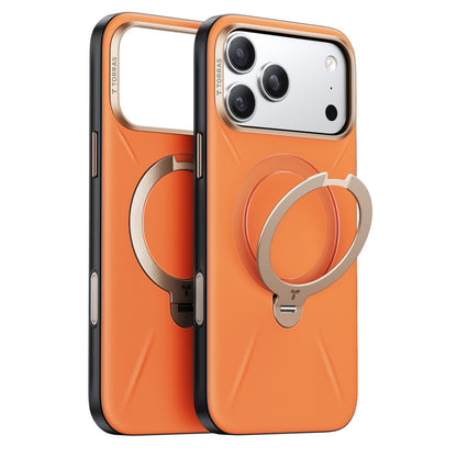 Torras Apple iPhone 17 Pro O Stand Spin VegSkin Serisi Magsafe Kılıf